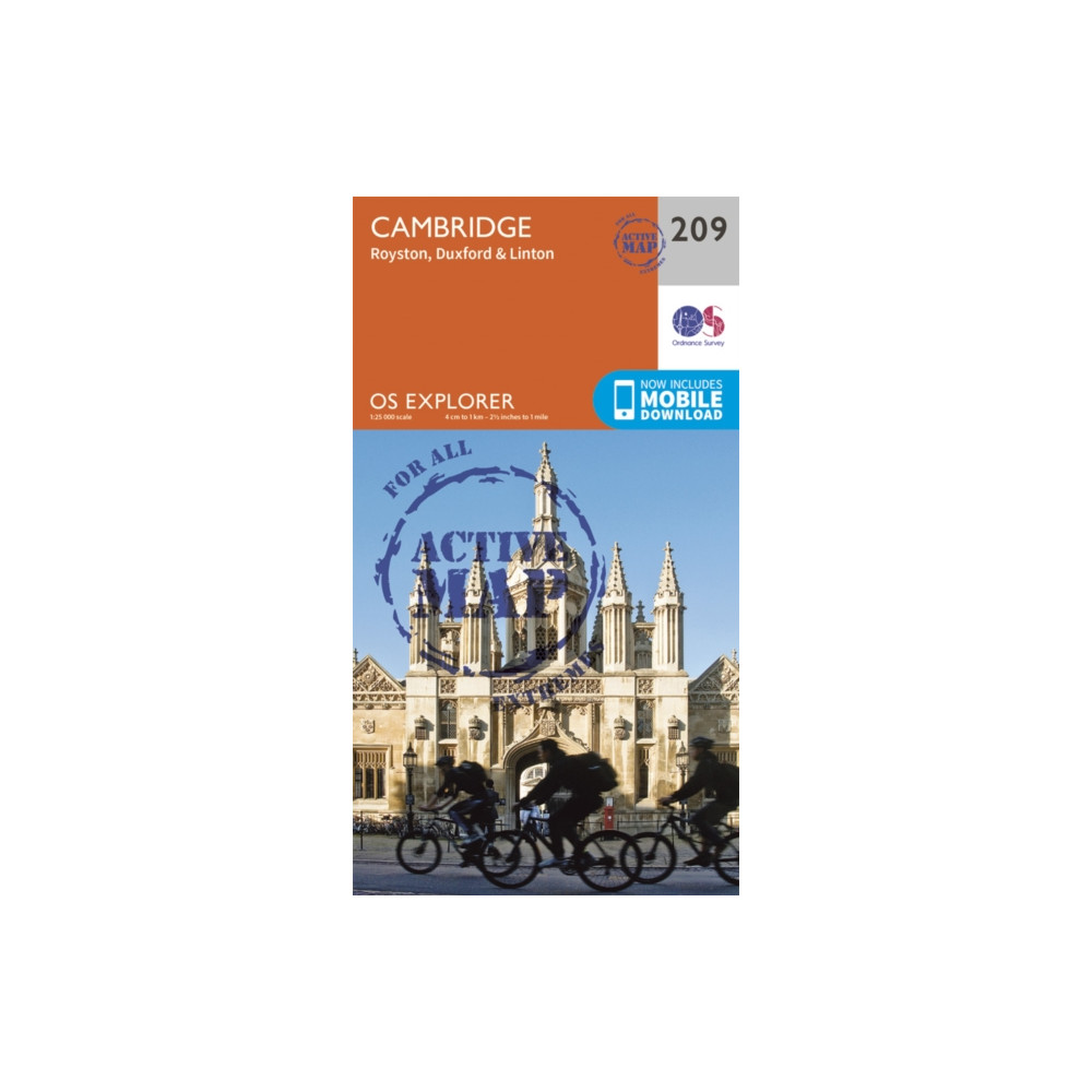Produktbild för Cambridge, Royston, Duxford & Linton