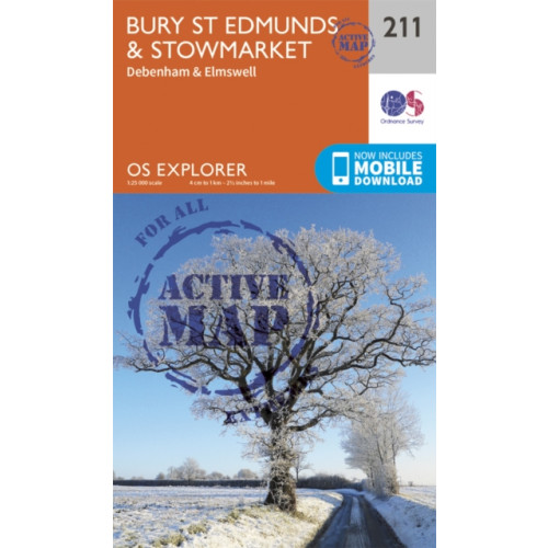 Ordnance Survey Bury St.Edmunds and Stowmarket