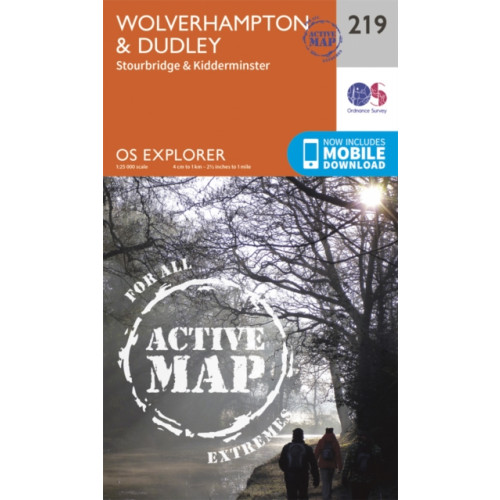 Ordnance Survey Wolverhampton and Dudley, Stourbridge and Kidderminster