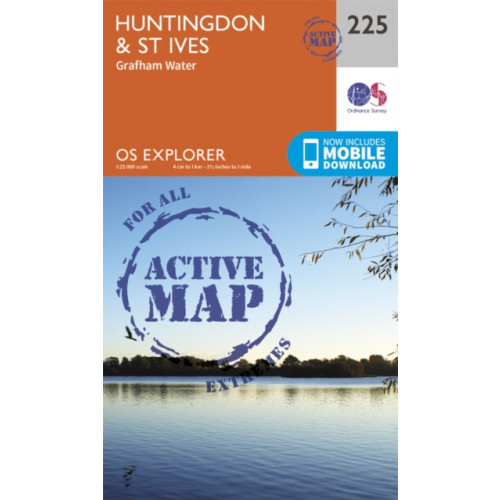 Ordnance Survey Huntingdon and St.Ives, Grafham Water