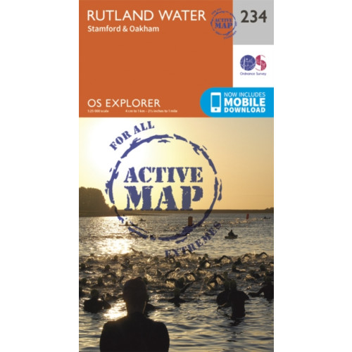 Ordnance Survey Rutland Water, Stamford and Oakham