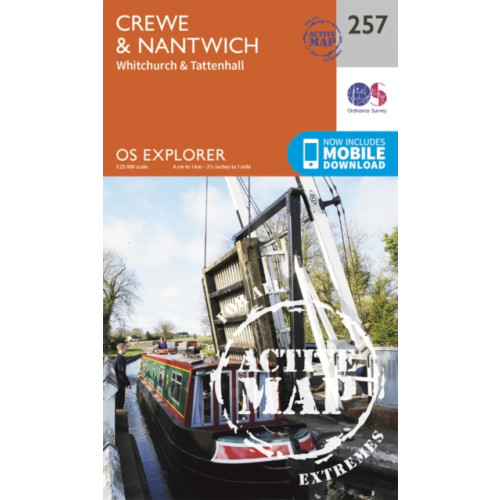 Ordnance Survey Crewe and Nantwich, Whitchurch and Tattenhall