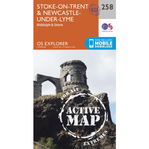 Ordnance Survey Stoke-On-Trent and Newcastle Under Lyme