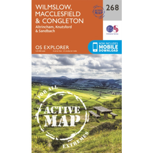 Ordnance Survey Wilmslow, Macclesfield and Congleton