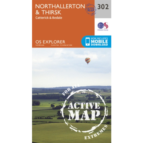 Ordnance Survey Northallerton and Thirsk - Catterick and Bedale