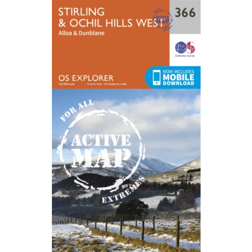 Ordnance Survey Stirling and Ochil Hills West