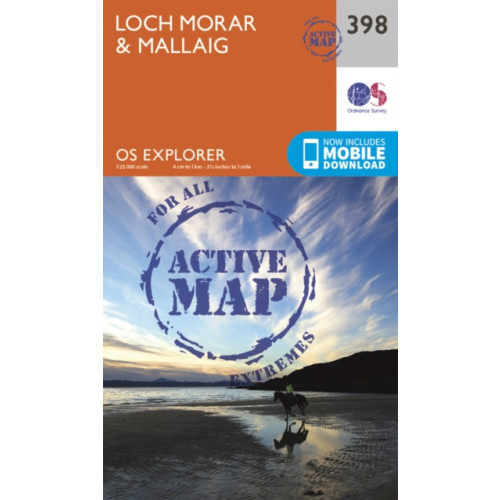 Ordnance Survey Loch Morar and Mallaig