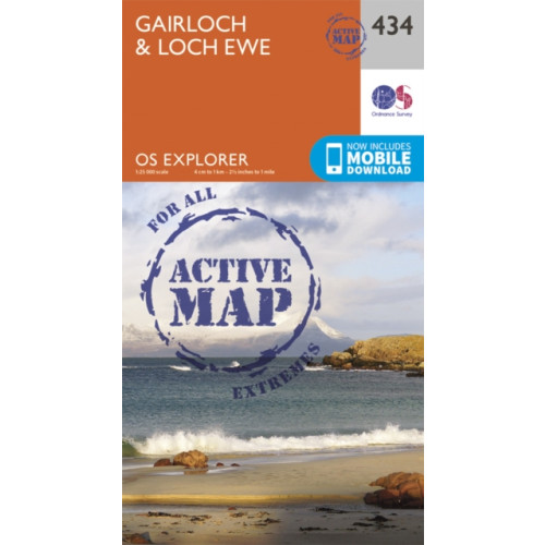 Ordnance Survey Gairloch and Loch Ewe