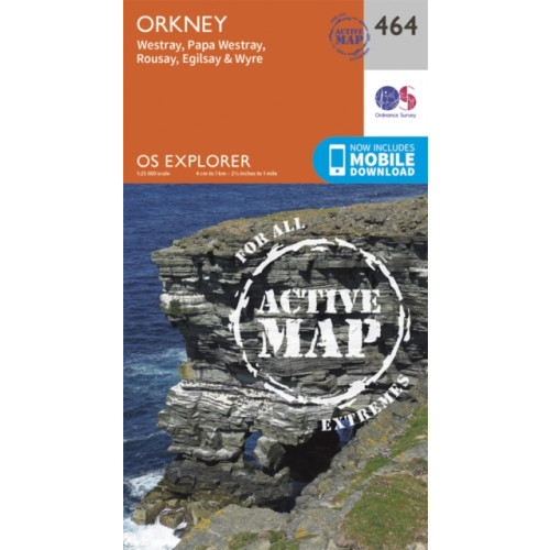 Ordnance Survey Orkney - Westray, Papa Westray, Rousay, Egilsay and Wyre