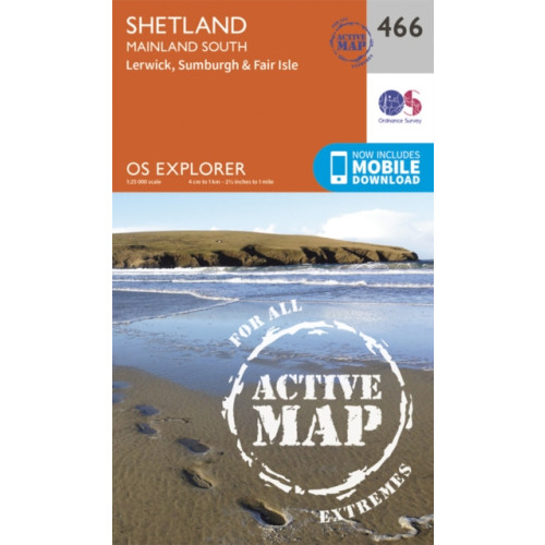 Ordnance Survey Shetland - Mainland South