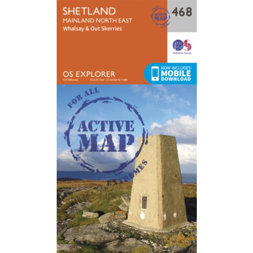 Ordnance Survey Shetland - Mainland North East