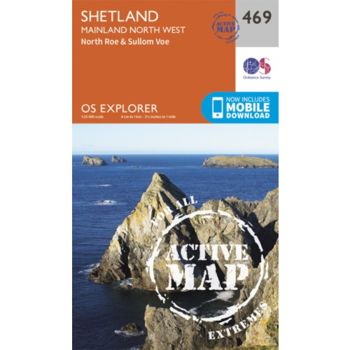 Ordnance Survey Shetland - Mainland North West