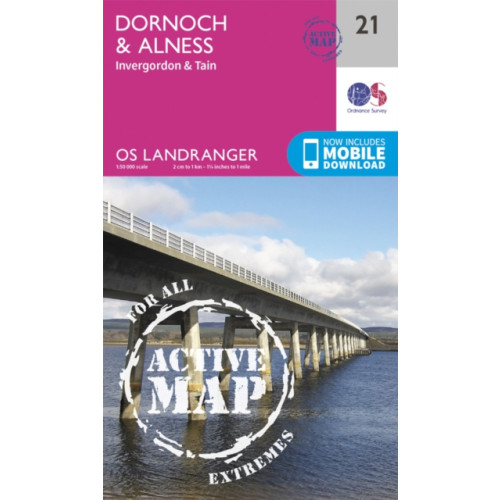 Ordnance Survey Dornoch & Alness, Invergordon & Tain