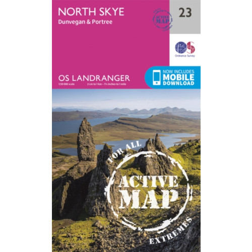 Ordnance Survey North Skye, Dunvegan & Portree