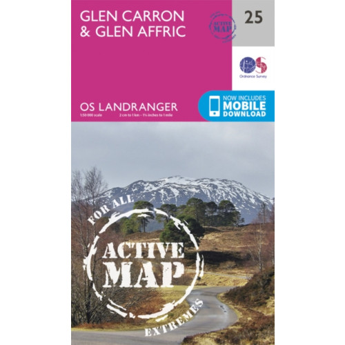 Ordnance Survey Glen Carron & Glen Affric