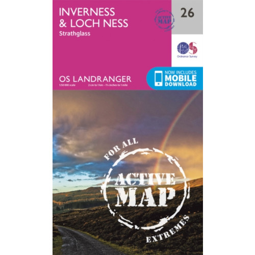 Ordnance Survey Inverness & Loch Ness, Strathglass