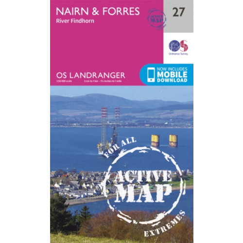 Ordnance Survey Nairn & Forres, River Findhorn