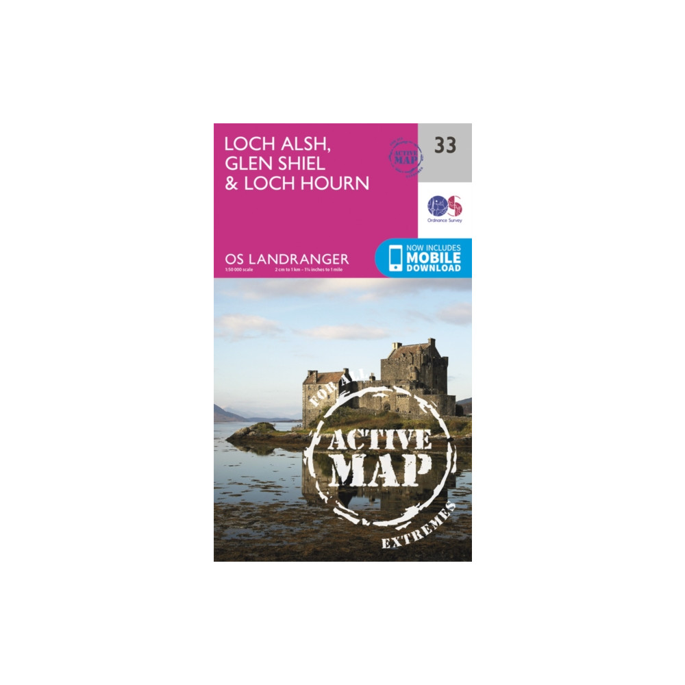 Produktbild för Loch Alsh, Glen Shiel & Loch Hourn