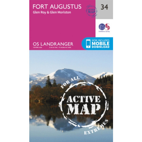 Ordnance Survey Fort Augustus, Glen Roy & Glen Moriston