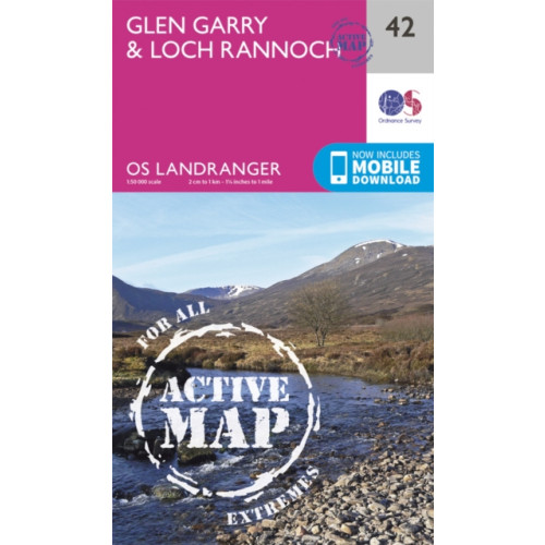 Ordnance Survey Glen Garry & Loch Rannoch