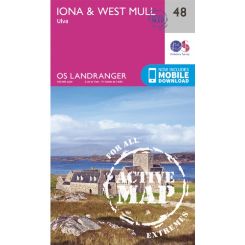 Ordnance Survey Iona & West Mull, Ulva