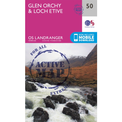 Ordnance Survey Glen Orchy & Loch Etive