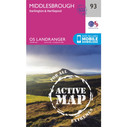 Ordnance Survey Middlesbrough, Darlington & Hartlepool