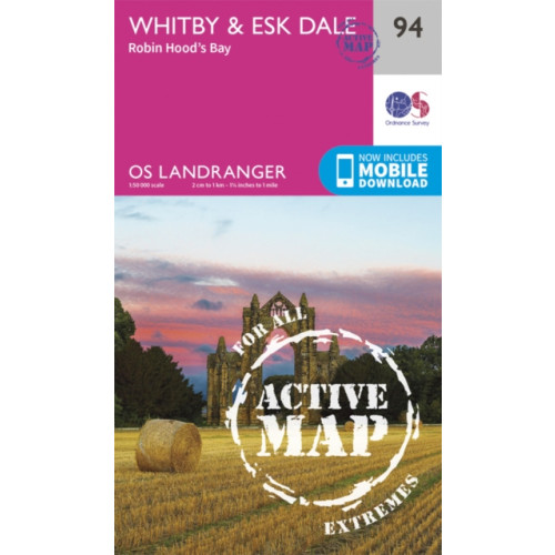 Ordnance Survey Whitby, Esk Dale & Robin Hood's Bay