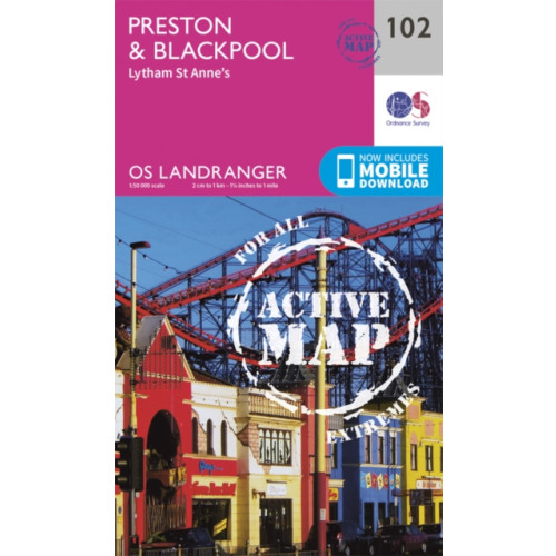 Ordnance Survey Preston & Blackpool, Lytham