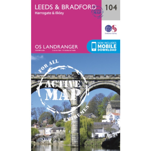 Ordnance Survey Leeds & Bradford, Harrogate & Ilkley