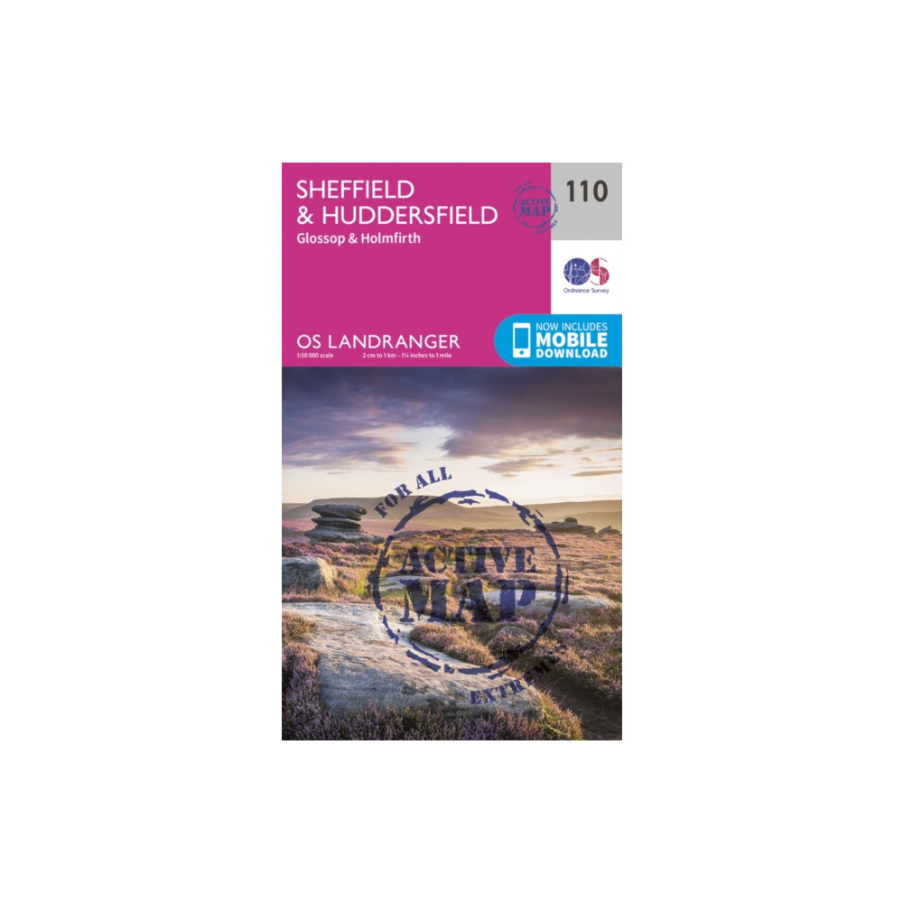 Produktbild för Sheffield & Huddersfield, Glossop & Holmfirth