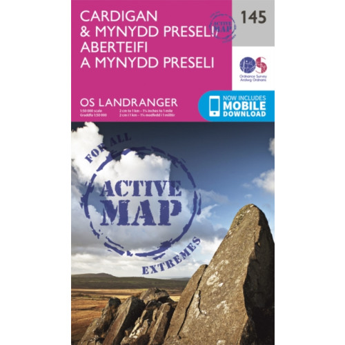 Ordnance Survey Cardigan & Mynydd Preseli