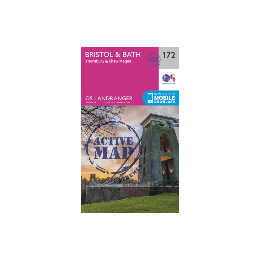 Produktbild för Bristol & Bath, Thornbury & Chew Magna
