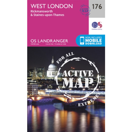 Ordnance Survey West London, Rickmansworth & Staines