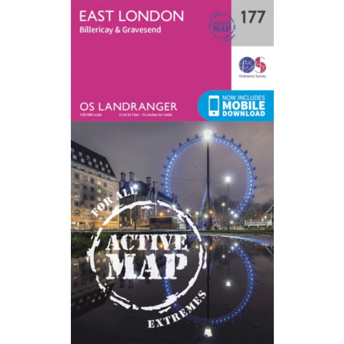 Ordnance Survey East London, Billericay & Gravesend