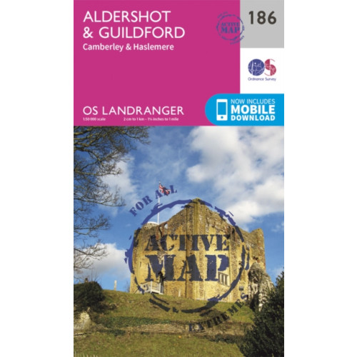 Ordnance Survey Aldershot & Guildford, Camberley & Haslemere