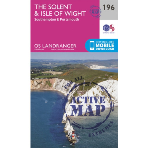 Ordnance Survey The Solent & the Isle of Wight, Southampton & Portsmouth