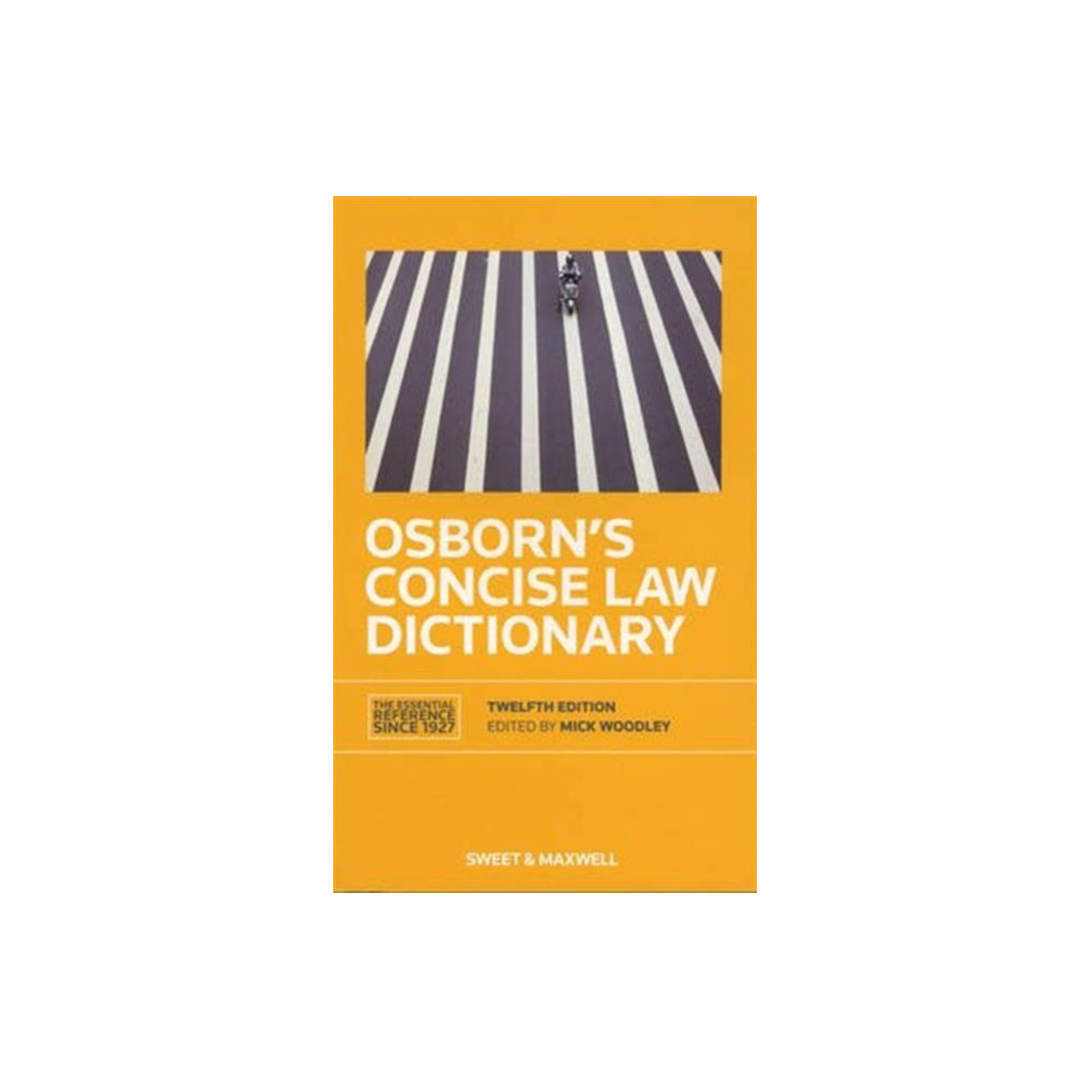 Produktbild för Osborn's Concise Law Dictionary (häftad, eng)