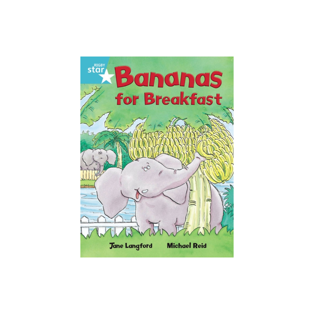 Produktbild för Rigby Star Independent Turquoise Reader 4 Bananas for Breakfast (häftad, eng)