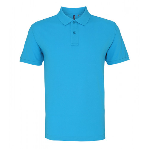 Asquith Men's Classic Polo Turquoise