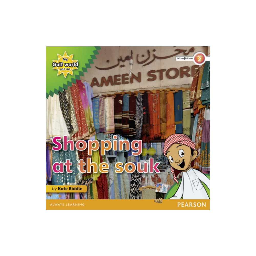 Produktbild för My Gulf World and Me Level 2 non-fiction reader: Shopping at the souk (häftad, eng)