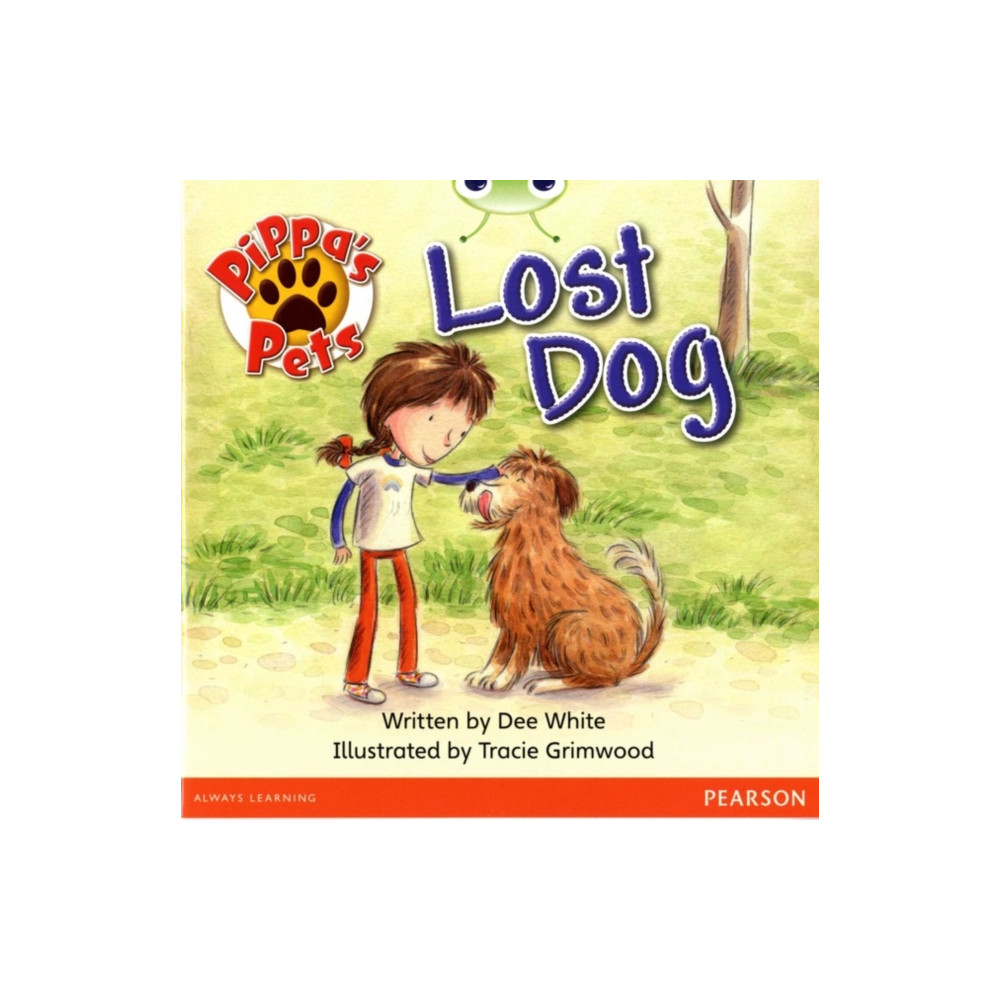 Produktbild för Bug Club Guided Fiction Year 1 Yellow A Pippa's Pets: Lost Dog (häftad, eng)