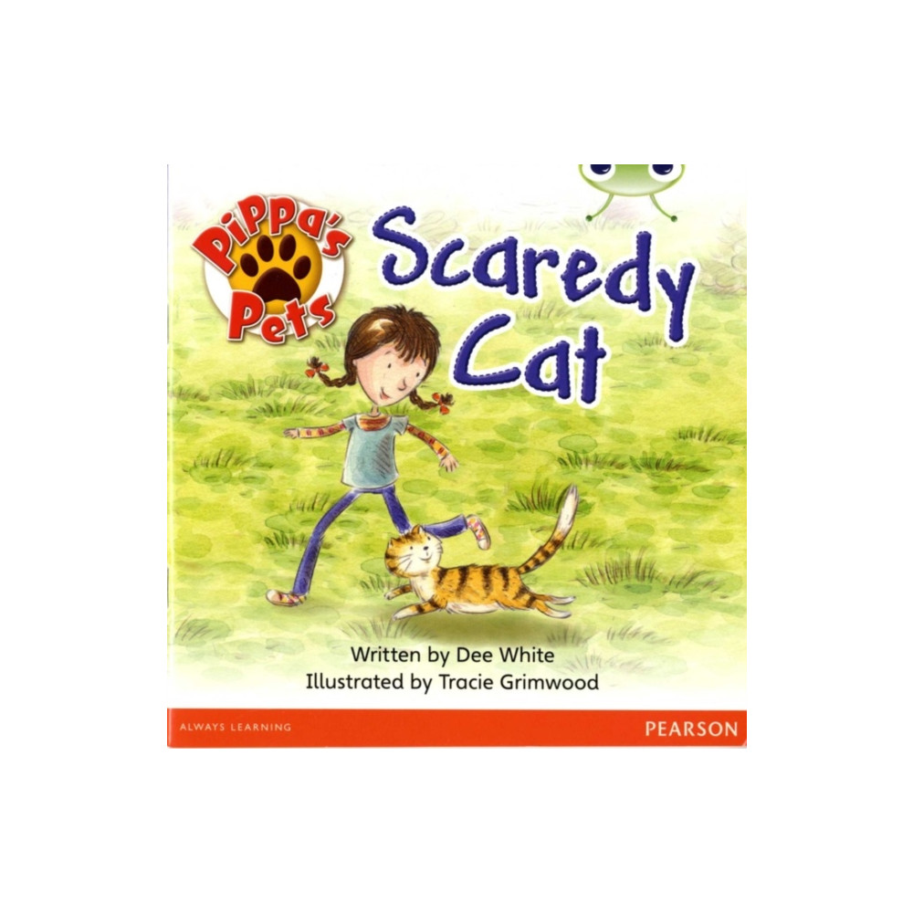 Produktbild för Bug Club Guided Fiction Year 1 Yellow B Pippa's Pets: Scaredy Cats (häftad, eng)