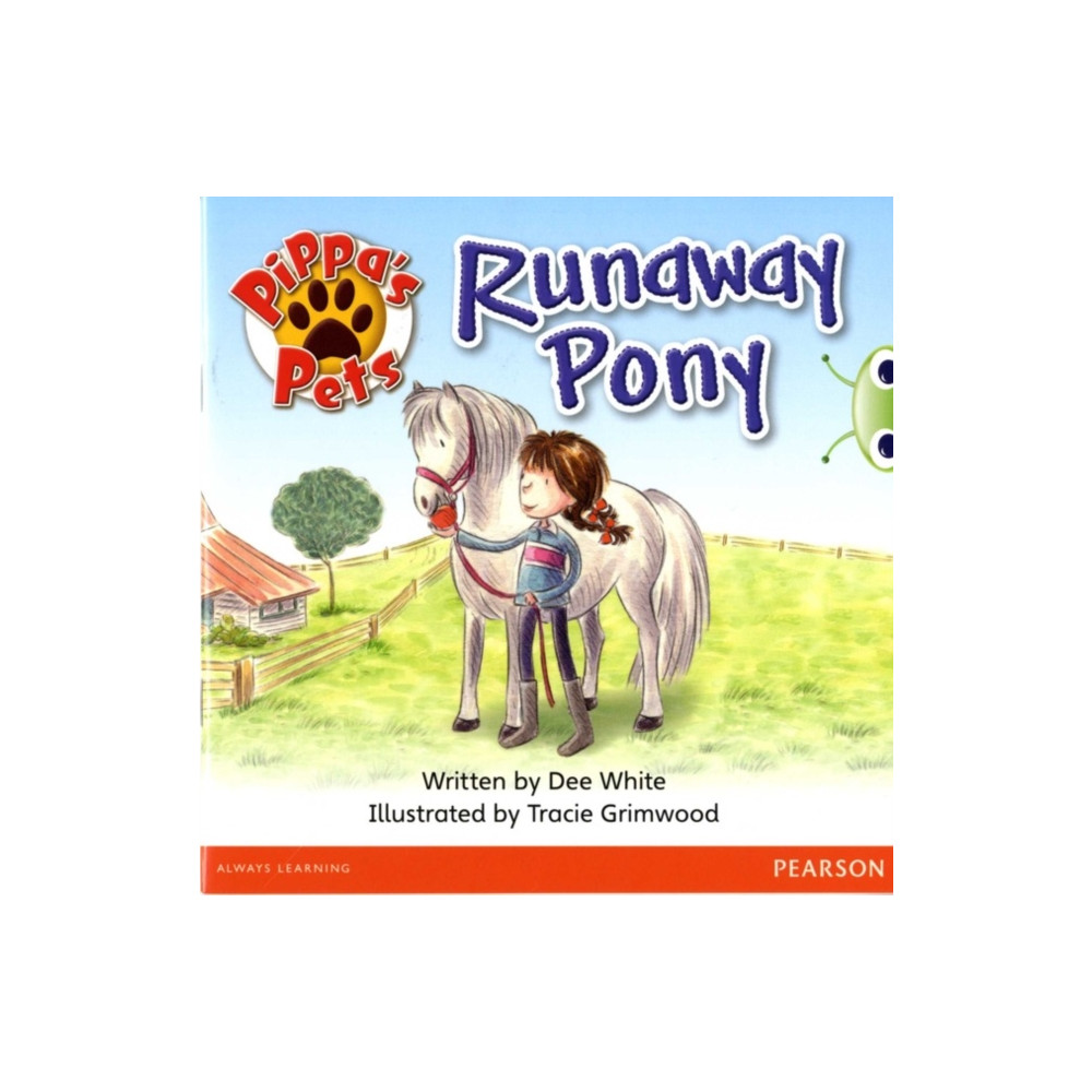 Produktbild för Bug Club Guided Fiction Year 1 Yellow B Pippa's Pets: Runaway Pony (häftad, eng)