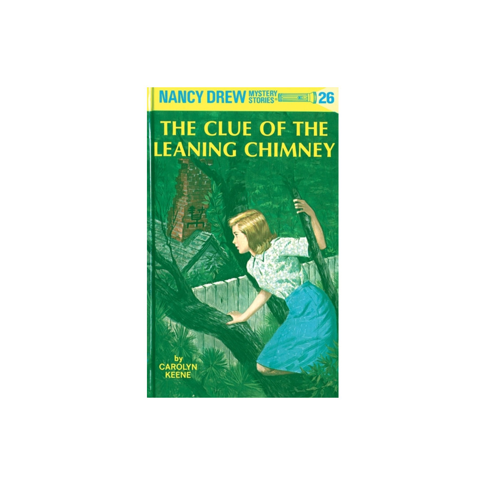 Produktbild för Nancy Drew 26: the Clue of the Leaning Chimney (inbunden, eng)