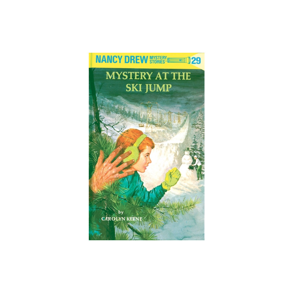 Produktbild för Nancy Drew 29: Mystery at the Ski Jump (inbunden, eng)