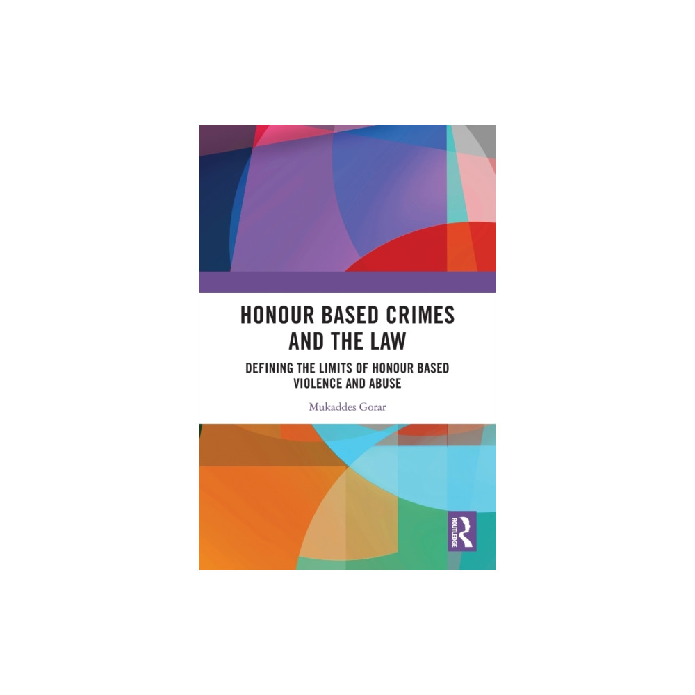 Produktbild för Honour Based Crimes and the Law (häftad, eng)