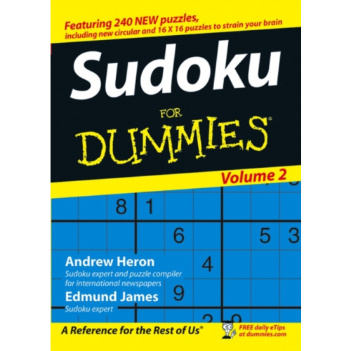 John Wiley & Sons Inc Sudoku For Dummies, Volume 2 (häftad, eng)