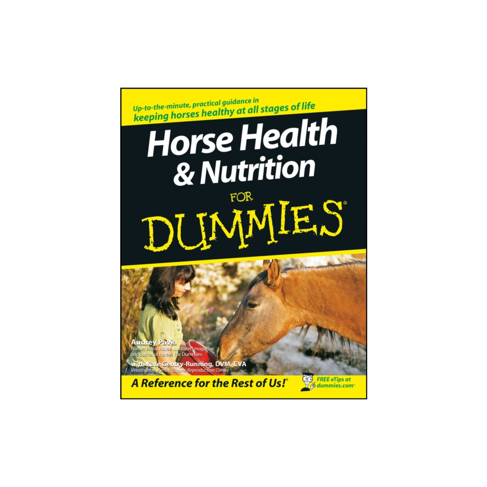 Produktbild för Horse Health and Nutrition For Dummies (häftad, eng)