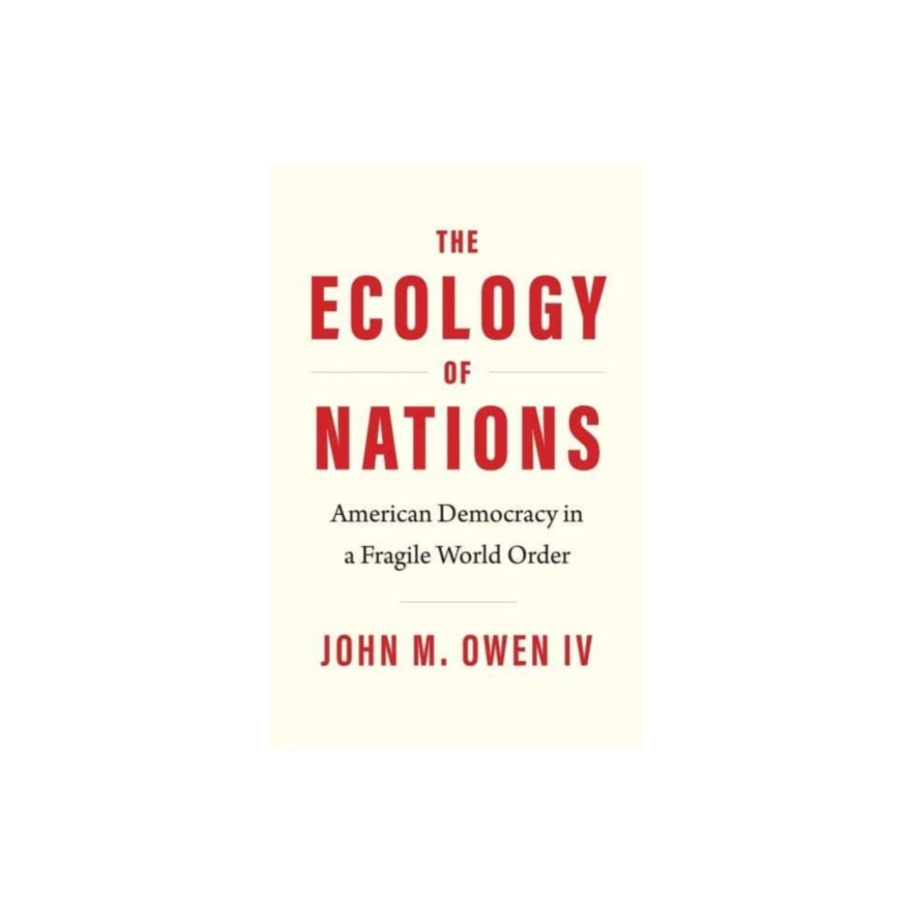 Produktbild för The Ecology of Nations (inbunden, eng)